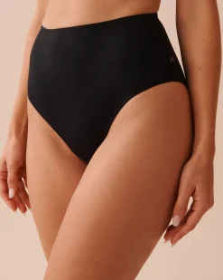 BLACK Light Control High Waist Bikini Bottom