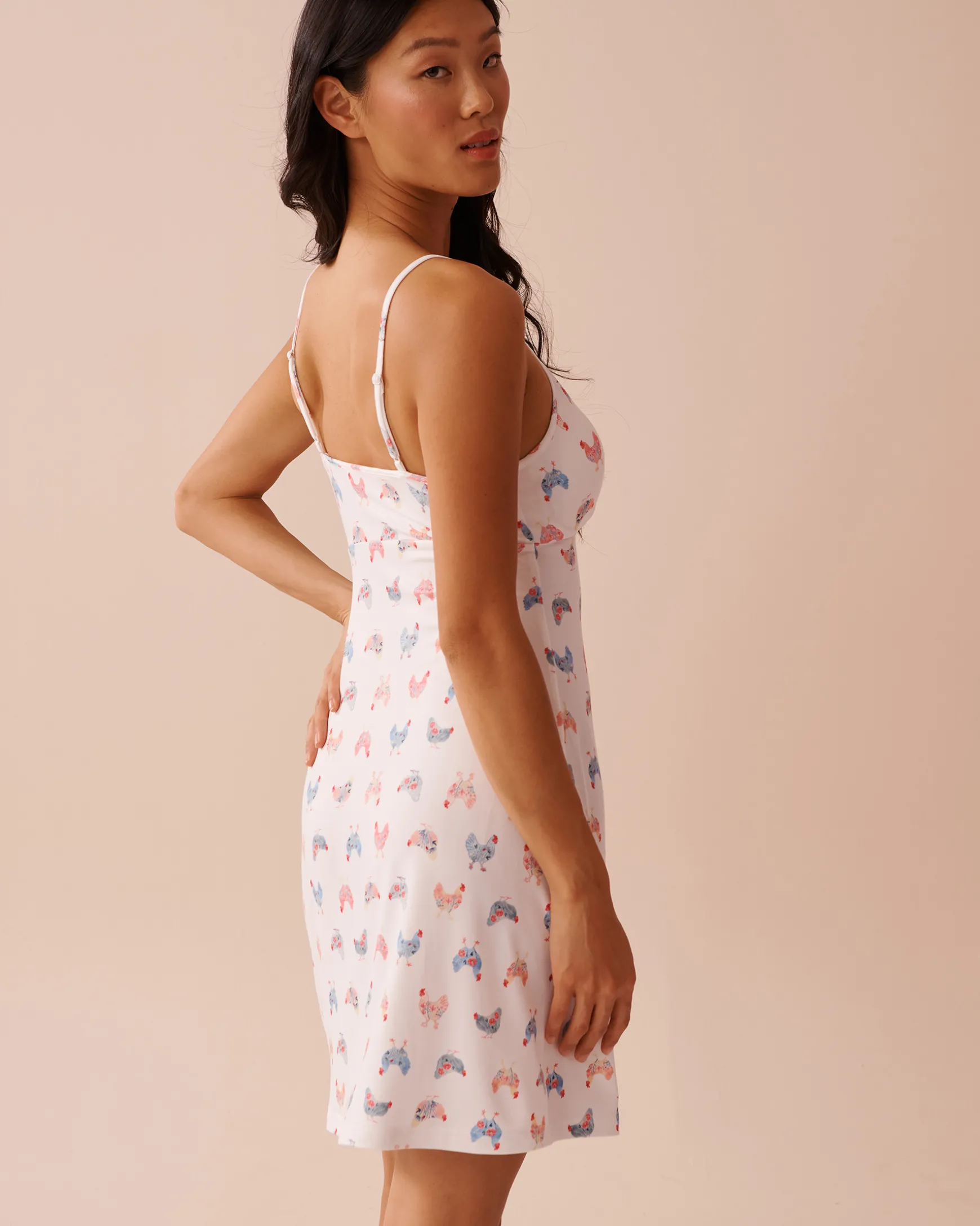 Chicken Print Super Soft Nightie
