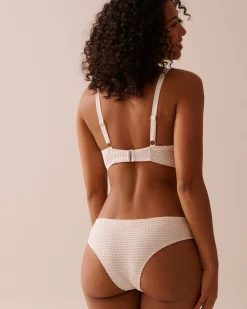 COCONUT MILK Crochet D Cup Triangle Bikini Top