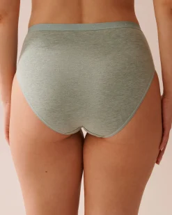 Cotton High Waist Bikini Panty