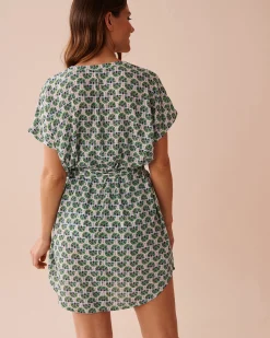 Gauze Short Dress