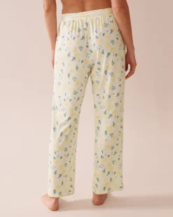 Lemon Print Super Soft Pajama Pants
