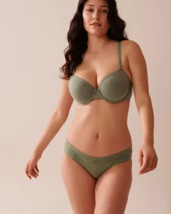 Lightly Lined Demi Cotton Bra