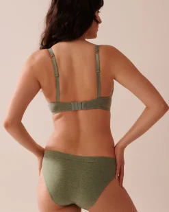 Lightly Lined Demi Cotton Bra