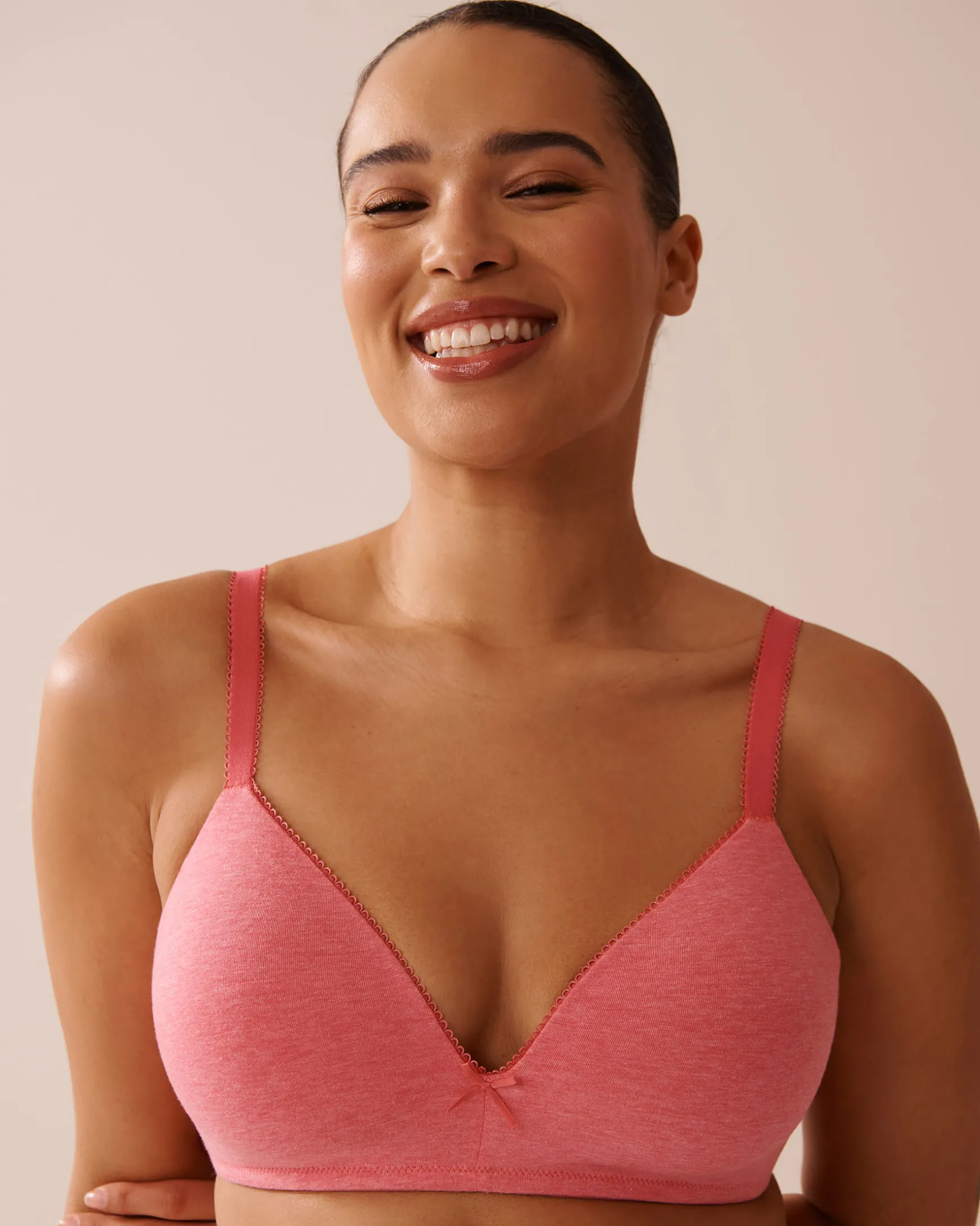 Lightly Lined Wireless Cotton Bra