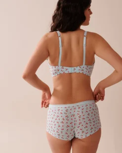 Lightly Lined Wireless Cotton Bra