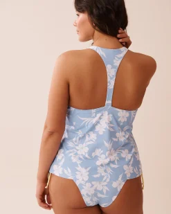LILY GARDEN Racerback Tankini Top
