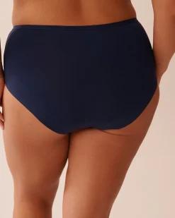 Microfiber Sleek Back High Waist Bikini Panty