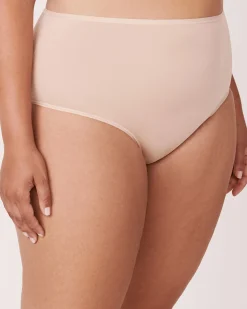 Microfiber Sleek Back High Waist Bikini Panty