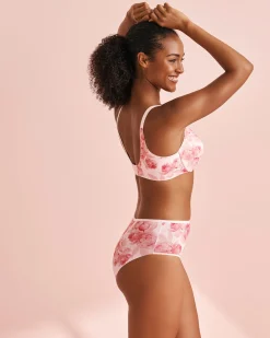 Microfiber Sleek Back High Waist Bikini Panty