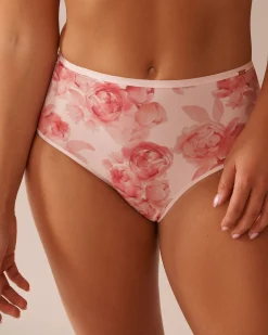 Microfiber Sleek Back High Waist Bikini Panty