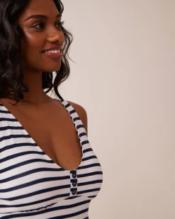 Nautical Stripe Super Soft Nightie