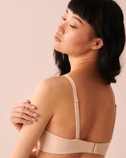 Push-up Strapless Demi Bra
