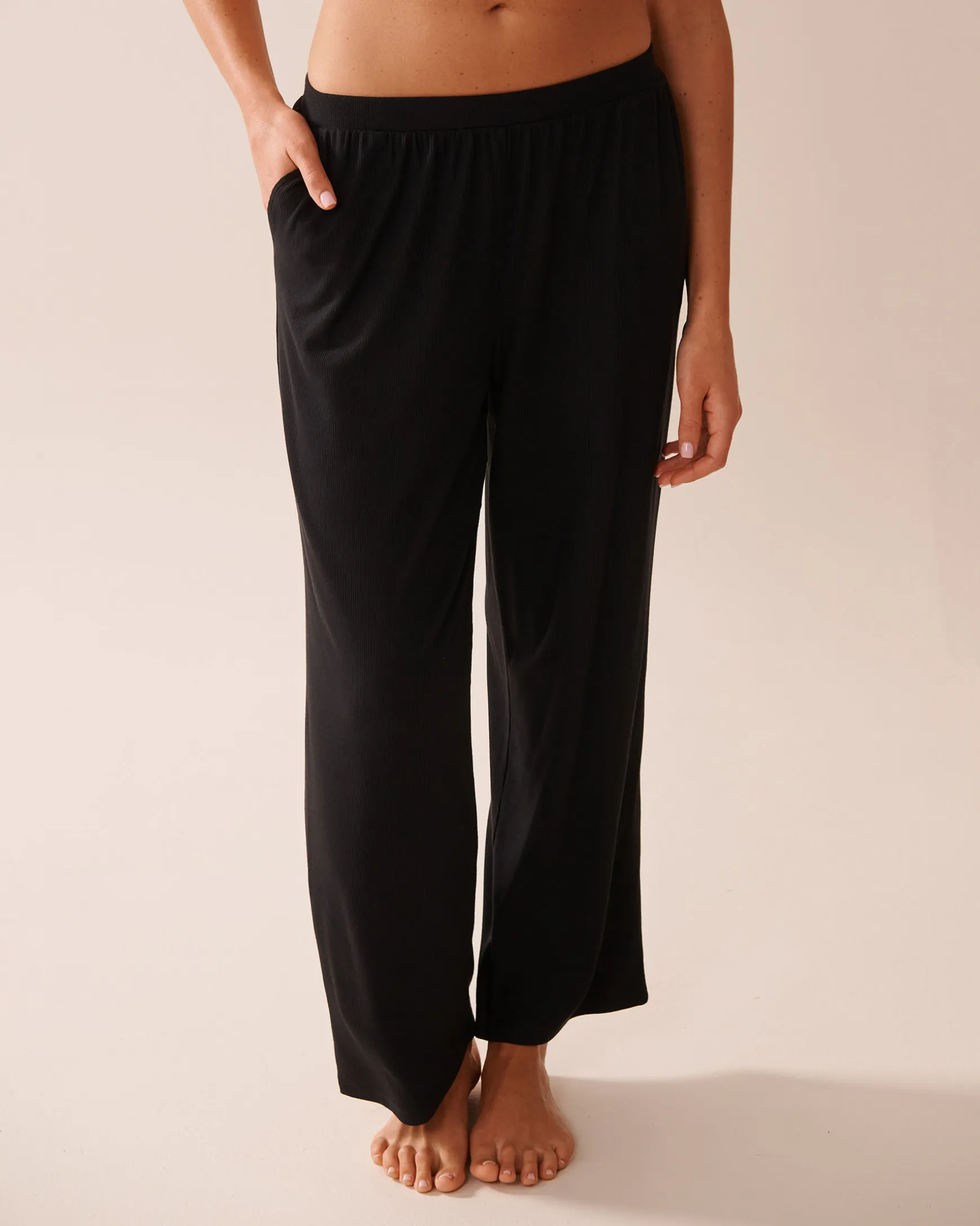 Ribbed Modal Pants