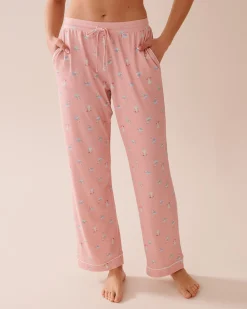 Seagull Print Super Soft Pajama Pants