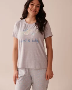 Seashell Print Super Soft T-shirt