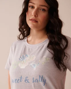 Seashell Print Super Soft T-shirt