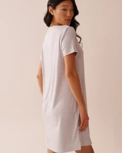 Seashell Print Super Soft Sleepshirt