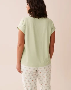Snail Print Super Soft T-shirt