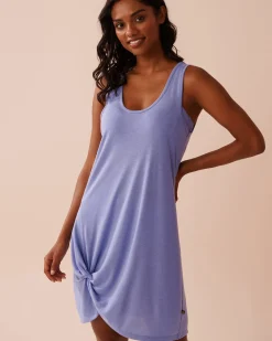 Twisted Slub Dress