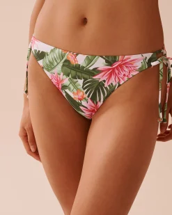 WATER LILY Side Tie Bikini Bottom