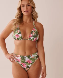 WATER LILY Triangle Bikini Top