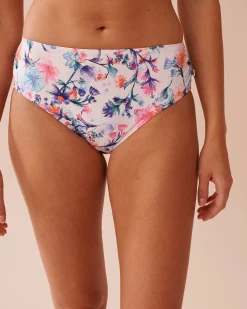 WATERCOLOR Mid-rise Bikini Bottom